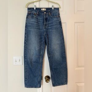 Madewell Darted Barrel Jeans